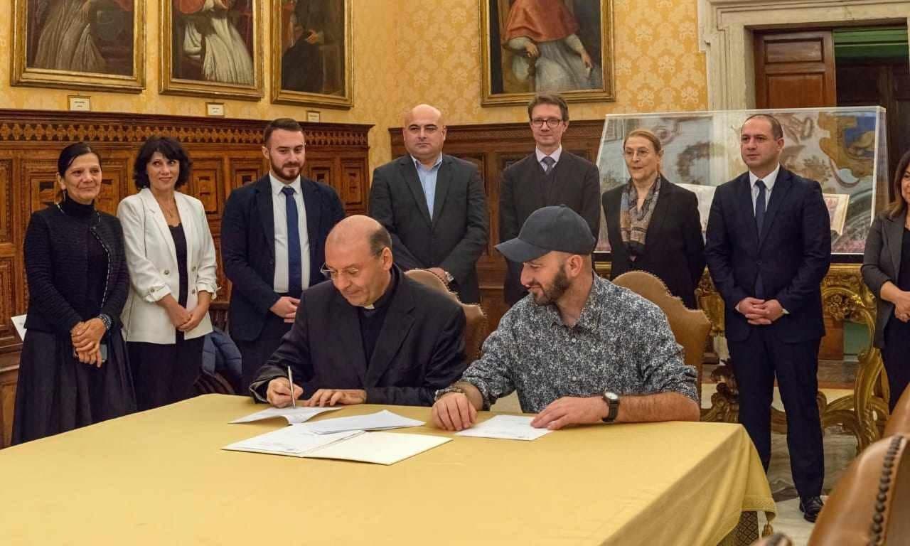 საქართველოს პარლამენტის ეროვნულ ბიბლიოთეკასა და ვატიკანის სამოციქულო ბიბლიოთეკას შორის თანამშრომლობის მემორანდუმი გაფორმდა.